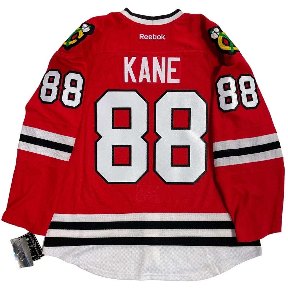 New NHL CHICAGO BLACKHAWKS #88 KANE STANLEY CUP CHAMPIONSHIP HOCKEY JERSEY 50 - Picture 11 of 13